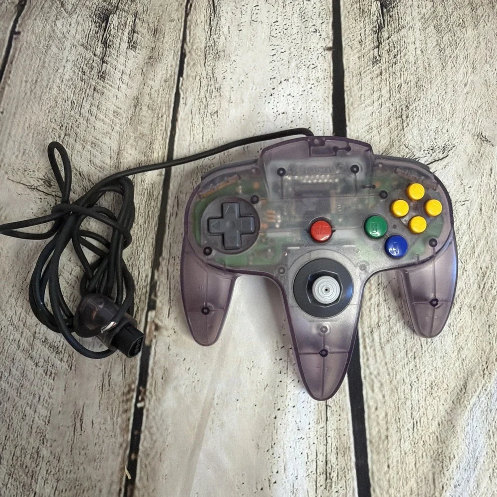 Nintendo 64 Controller Atomic Purple N64 Funtastic Authentic OEM Untested